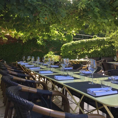 Terrasse Le Moulin de Trèbes
